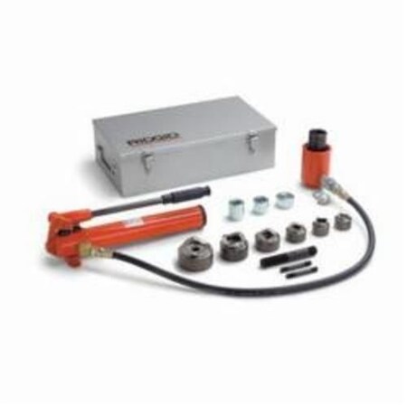 Ridgid Hydraulic Knockout Kit, Punch Capacity 12 to 212 in 23477